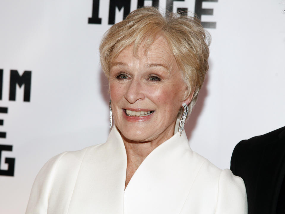 Glenn Close asiste a una gala en su honor en el Museo de la Imagen en Movimiento en Nueva York, el lunes 3 de diciembre del 2018. (Foto por Andy Kropa/Invision/AP)