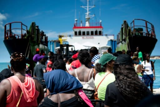 The National Emergency Management Agency(NEMA) says that 2,500 people have been evacuated from hurricane hit-areas, most of them from Abaco island