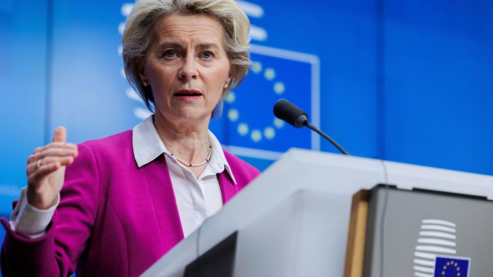 EU-Kommissionspräsidentin Ursula von der Leyen