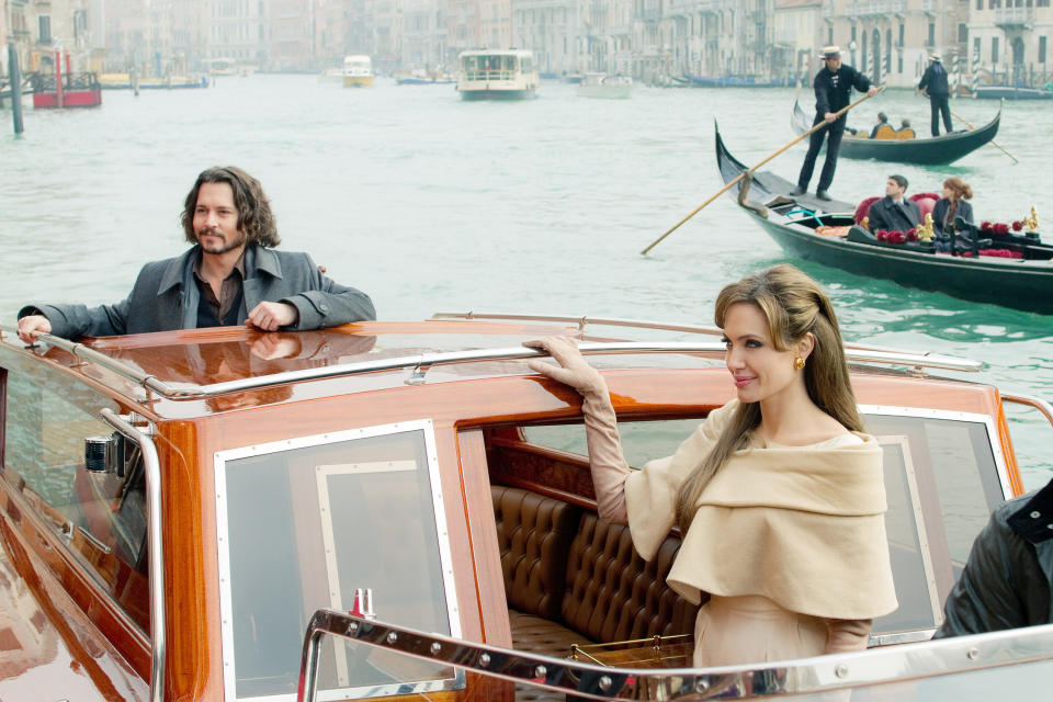 Johnny Depp and Angelina Jolie (‘The Tourist,’ 2010)