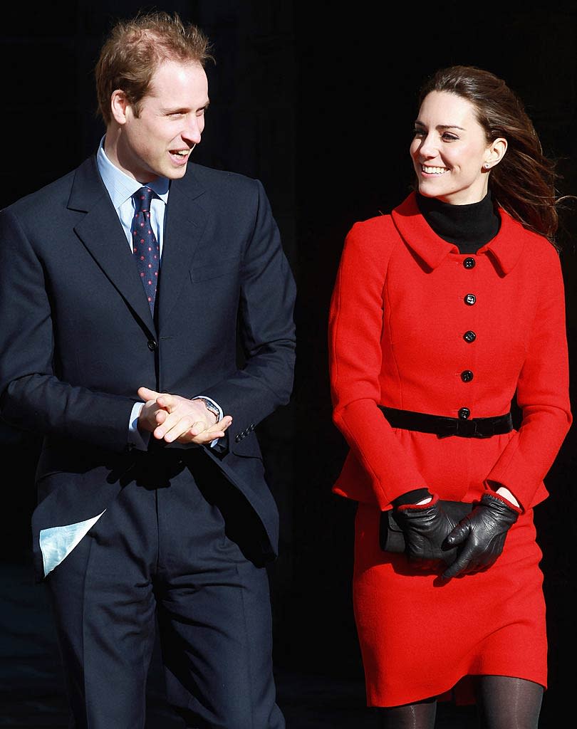 Prince William Kate Middleton University Visit