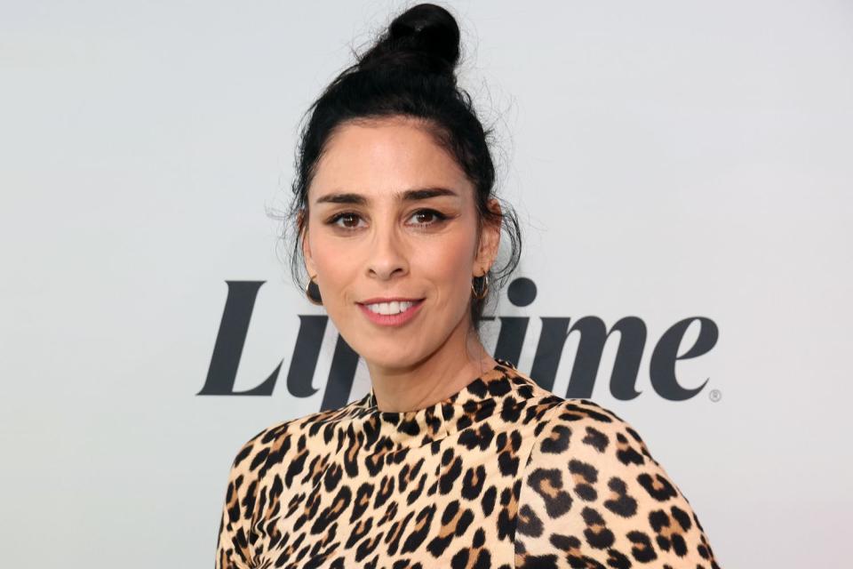 <p>Dia Dipasupil/Getty</p> Sarah Silverman 