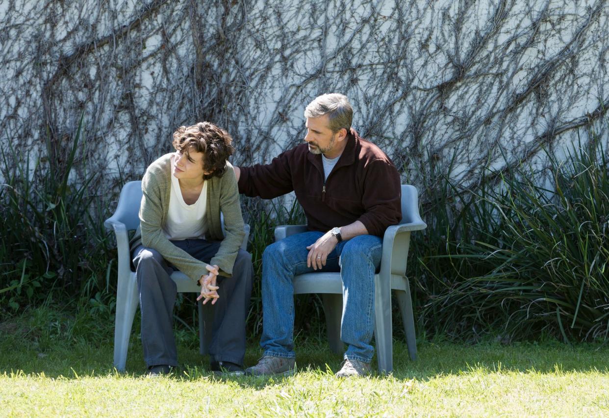 In "Beautiful Boy," a family's most private ordeal with meth addiction plays out on the big screen.&nbsp; (Photo: Francois Duhamel, Courtesy of Amazon Studios)