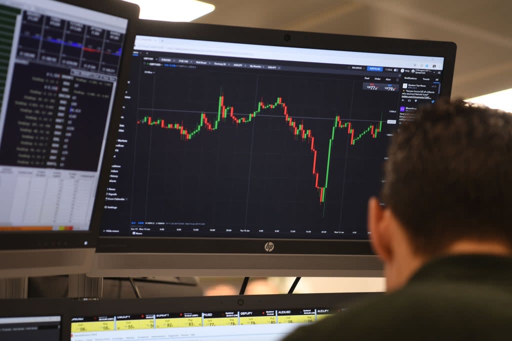 FTSE 100 surged with the help of commodity prices on Friday   (Getty Images)