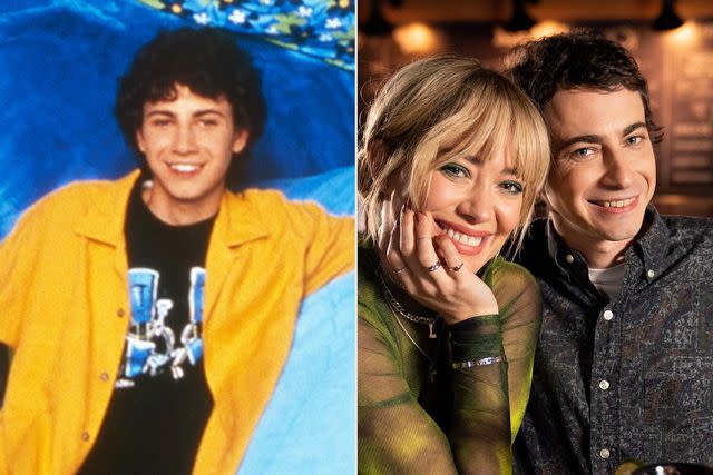 <p>Walt Disney Enterprises / Courtesy Everett; Disney Channel/Ali Goldstein</p> Adam Lamberg in 2003's 'The Lizzie McGuire Movie' and now