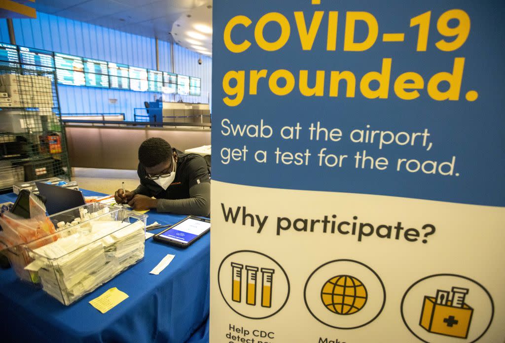 Covid-19 Testing Sites At LAX