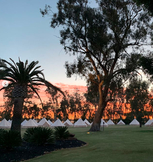 Wedding tents for glamping