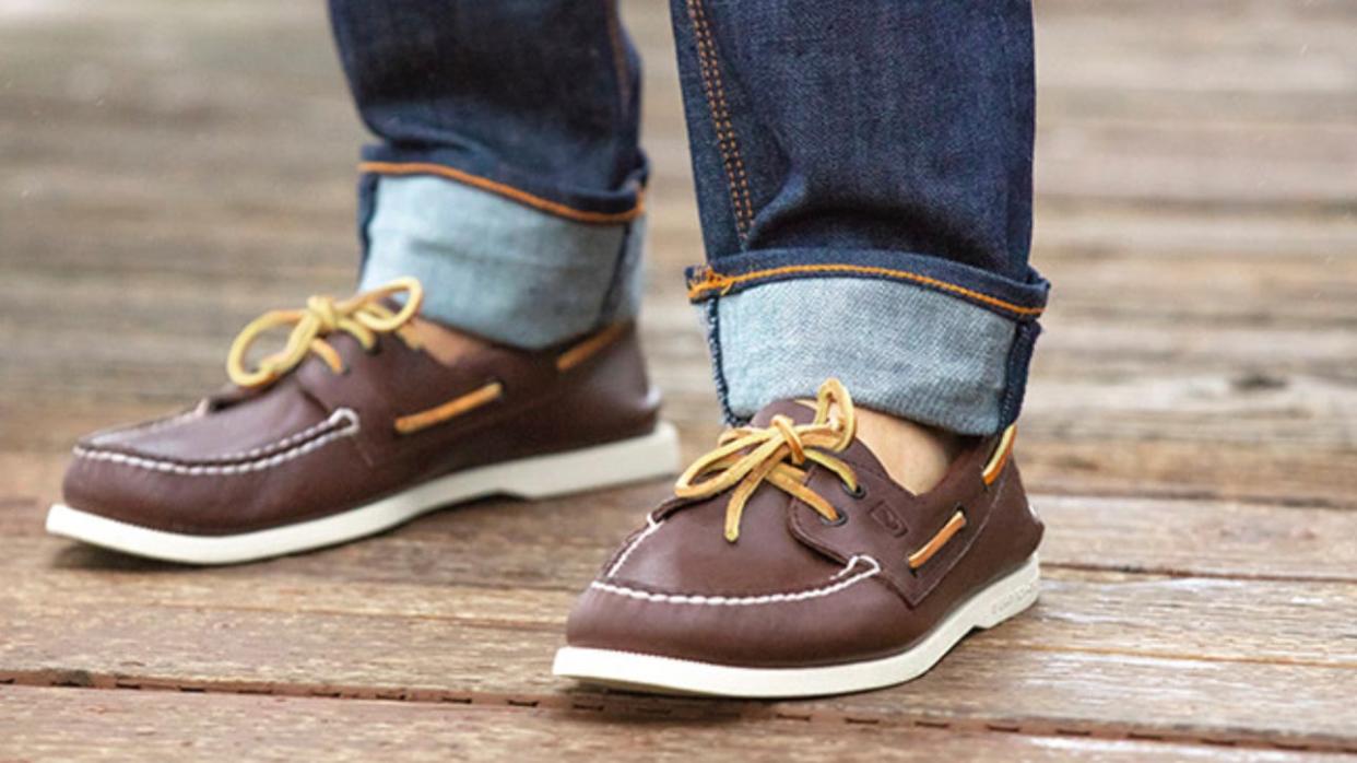 Save on Sperry shoes and more during this massive sitewide sale at OnlineShoes.com.