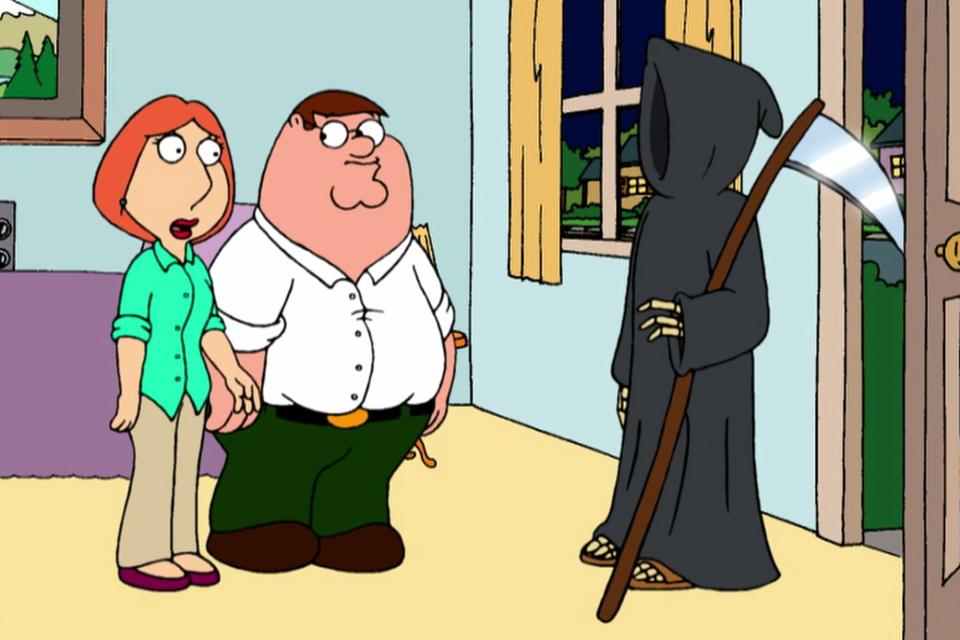 Family Guy “Death is a Bitch” (season 2, episode 6)