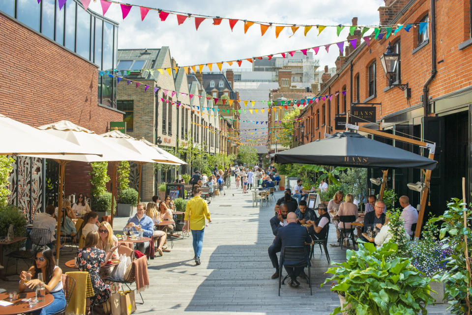 Pavilion Road is a food and drink hub near Sloane Square.