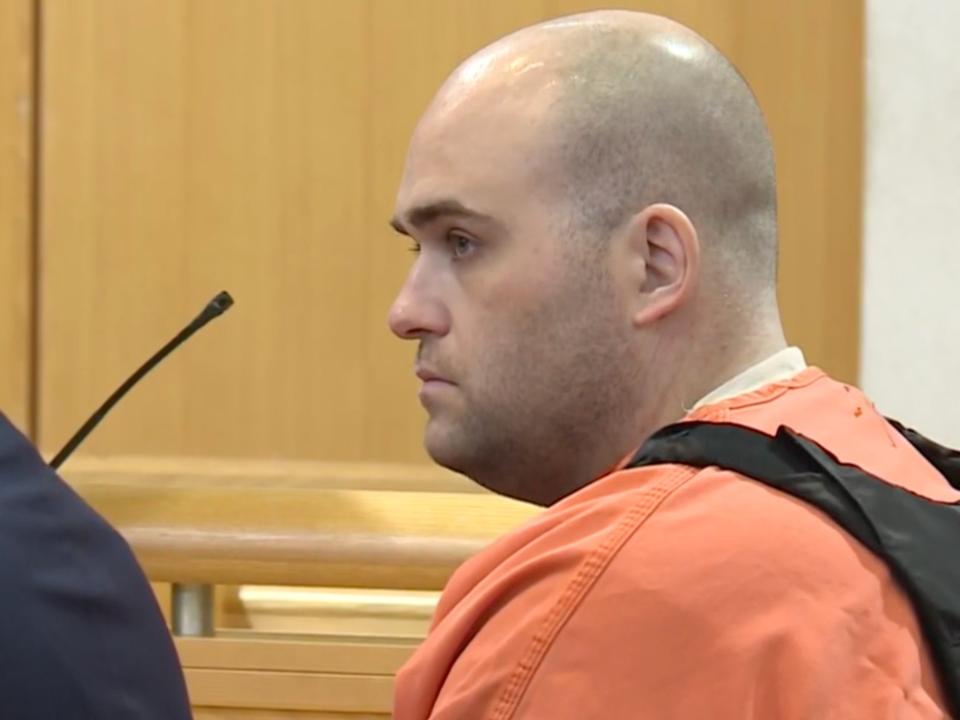 Joseph Eaton in court (Screenshot / WMTW)