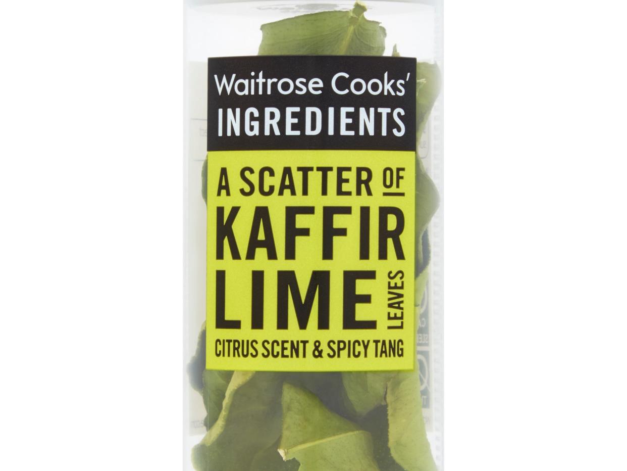 Waitrose will change the name of its Cook’s Ingredients Kaffir lime leaves to Makrut lime leaves by 2022 (Waitrose)
