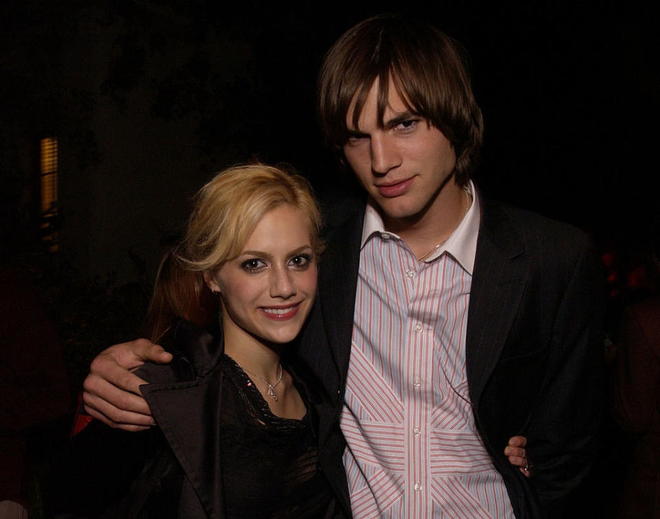 Ashton Kutcher and Brittany Murphy