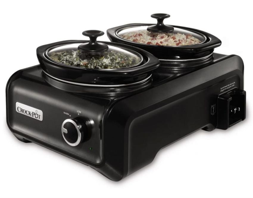 All-Clad Programmable Oval-Shaped Slow Cooker with Black Ceramic