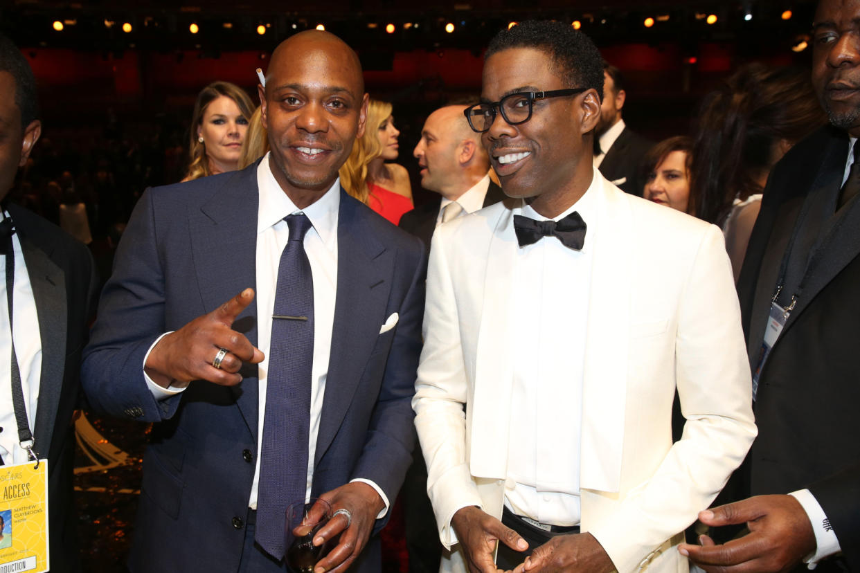 Dave Chappelle, Chris Rock - Credit: Matt Sayles/Invision/AP