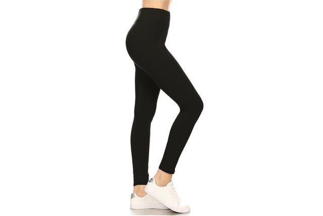 Hanes EcoSmart Women's High-Waisted Leggings with Shaping
