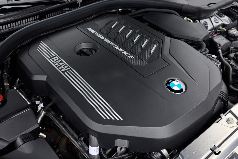 A 369bhp straight-six engine sits at the heart of the M340i. (BMW)