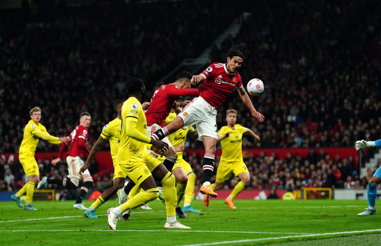 Una acrobacia del Matador, en Manchester United, en Old Trafford