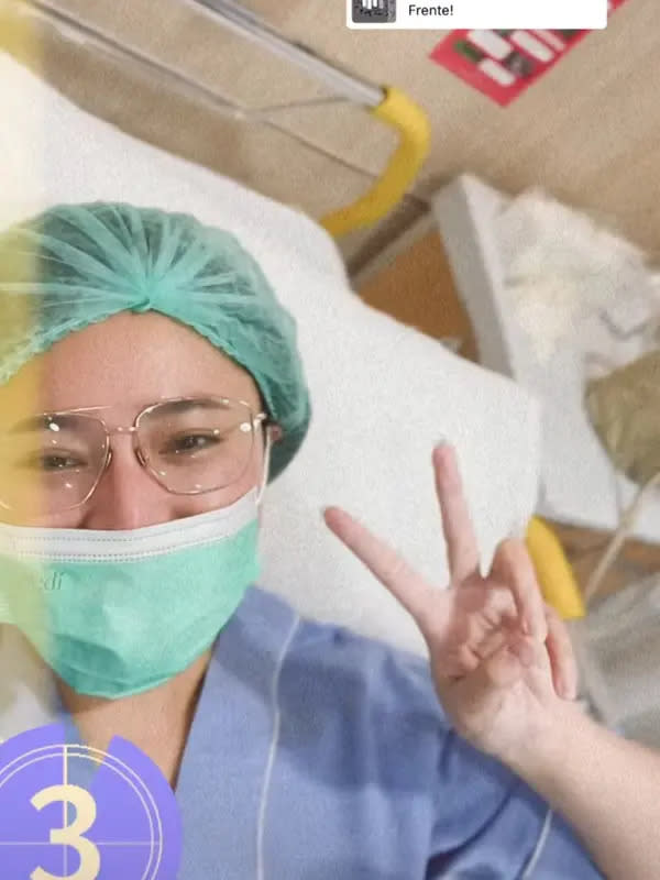 Momen Marshanda Jalani Operasi Tumor Payudara (Sumber; Instagram/marshanda99)