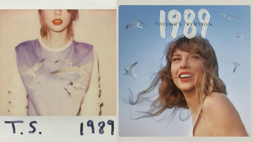 2014 vs 2023 version of 1989