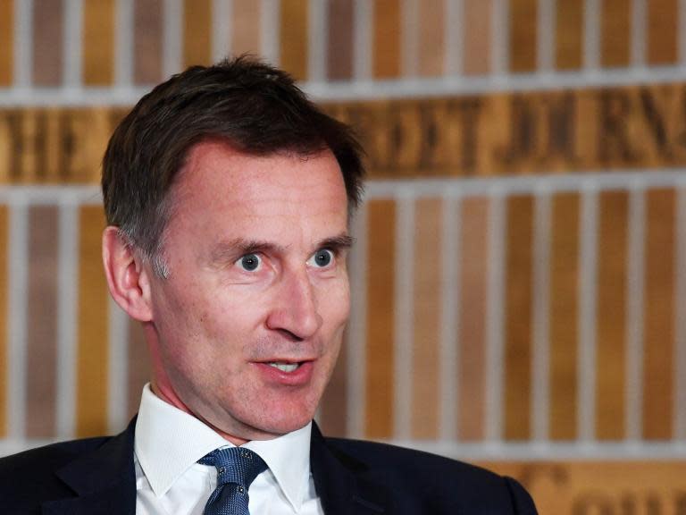 Jeremy Hunt has been fiercely criticised after saying he believes the time limit for having an abortion should be halved, from 24 weeks to 12, in an interview about his prime ministerial ambitions.The Conservative leadership contender, who served as health secretary between 2012 and 2018, said it was still his view abortions should only be allowed for women up to 12 weeks after conception. The foreign secretary did not guarantee that the time limit would remain unchanged should he emerge triumphant from the crowded race to replace Theresa May as Tory leader. Asked about the issue on Sky News’ Sophy Ridge on Sunday programme, Mr Hunt said: “These are matters of conscience, yes, my view hasn’t changed on that. I respect the fact other people have very different views and that’s why these matters are matters for free votes in the House of Commons.”But Mr Hunt attempted to quell consternation and anger on Monday by ruling out any changes to abortion law if he becomes the next PM – telling the BBC: “No government I lead will ever seek to change the law on abortion.”Abortion providers and abortion rights activists have hit out at the politician for his views – explaining that those who seek an abortion after 12 weeks often do so because they are in a highly vulnerable position. Only one per cent of abortions were carried out after 20 weeks of pregnancy in England and Wales in 2017.Pro-choice UK campaign group Abortion Rights said those who seek an abortion after 12 weeks include women whose personal circumstances change dramatically after conceiving, due to bereavement, family illness or domestic violence, as well as young women hiding or in denial about their pregnancies, and women not aware they were pregnant due to having been using contraception.Kerry Abel, chair of the national organisation, said: “Abortion care is not an issue to play politics with. Dramatically restricting abortions by slashing the time limit is a poor way to show leadership.“The comments politicise the debate around the abortion time limit and do not put women at the centre of their care. Reducing the time limit to 12 weeks would severely limit women’s choice at an extremely difficult time in their life. At the moment, access to services is sometimes delayed, making it harder for women to get the care they need.”If the intention is to reduce the abortion rate, then health services should invest in the provision of comprehensive contraceptive services that improve access and provide women with a range of options, she added.Franki Appleton, of UK abortion provider Marie Stopes, said: “It is very sad and worrying that one of the candidates to be the next prime minister seems to have no regard for women’s rights, bodies, health and welfare.“Before Mr Hunt suggests radically reducing time limits, we would suggest he meets some of the women and pregnant people who need second-trimester abortions. Whether it is Northern Irish citizens having to arrange travel to England for abortion care, victims of domestic abuse, or simply those who have not had pregnancy symptoms, we need to trust women to decide what is right for them.”Ms Appleton said laws and policies blocking access to safe abortion across the globe mean that each year 25 million women resort to dangerous and unsafe methods to end an unintended pregnancy. She said their teams across the world witness and deal with the “terrible consequences” of this every day – adding that no one should be trying to replicate this situation in the UK and should instead be fighting to decriminalise abortion and give equal rights to access for women in Northern Ireland.The government is facing calls to give women in Northern Ireland the right to an abortion where there is a ban on abortions in almost all cases – even rape or incest. Abortion is only permitted when there is a risk to the life of the mother or a serious risk to her physical or mental health. Twelve abortions were carried out in Northern Ireland last year, official statistics show. Amnesty International is calling for liberalisation of the stringent rules – saying more than 900 women travelled to England and Wales for the procedure during the same period.Clare Murphy, of the British Pregnancy Advisory Service, the UK’s largest abortion provider, noted women often need access to abortions after 12 weeks due to receiving the “devastating news” that something is wrong with a “much wanted pregnancy”. She said: “To take such a cavalier approach towards the needs of the women of the UK while effectively campaigning to be their next prime minister is both breathtaking and alarming.“It should also be noted that during his time as health secretary, Hunt refused to implement measures that could have improved women’s access to earlier abortion by allowing women to use some of the medication needed at home, thereby reducing the number of appointments women were compelled to attend. This was enacted by his successor Matt Hancock.”He also failed to push forward important public health measures that would have reduced the number of pregnancies affected by neural tube defects, which usually end in the termination of a greatly wanted pregnancy, Ms Murphy added. She said his support for a reduction in the time limit has never been accompanied by measures that would assist women in accessing services at the earliest gestations, or indeed help some women avoid needing to end a pregnancy altogether. Ms Murphy said it was fortunate the politician’s views are not representative of the vast majority of his colleagues and that parliament has repeatedly indicated its support for further liberalisation of abortion laws – including extending rights to the women of Northern Ireland.Labour MP Jess Phillips hit out at Mr Hunt’s comments on Twitter, saying: “Jeremy Hunt how about we base this stuff on evidence and science and keep what you think is best based on no experience out of this.”