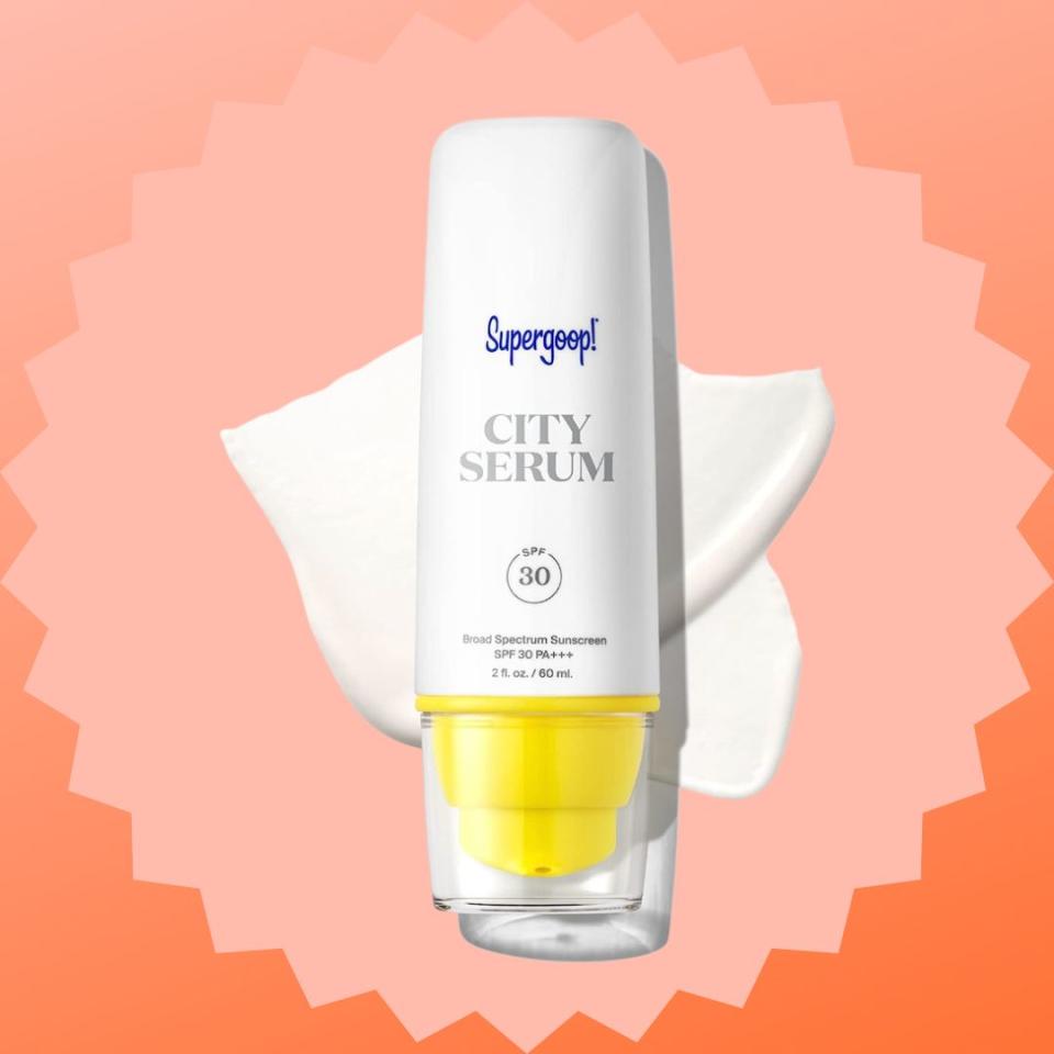 On Camp's list of recommendations, this sunscreen serum is a great option for people who dislike the feeling of heavy sunscreen on their skin. It's lightweight and made with nourishing ingredients and antioxidants. 