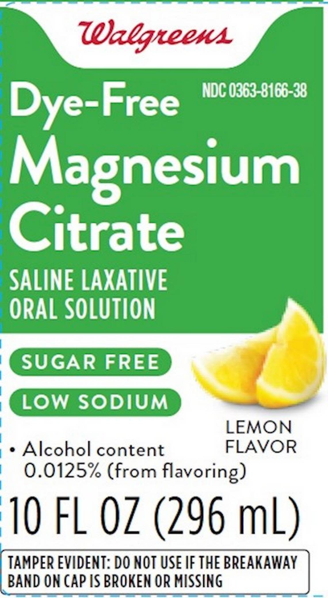 Walgreens Magnesium Citrate laxative