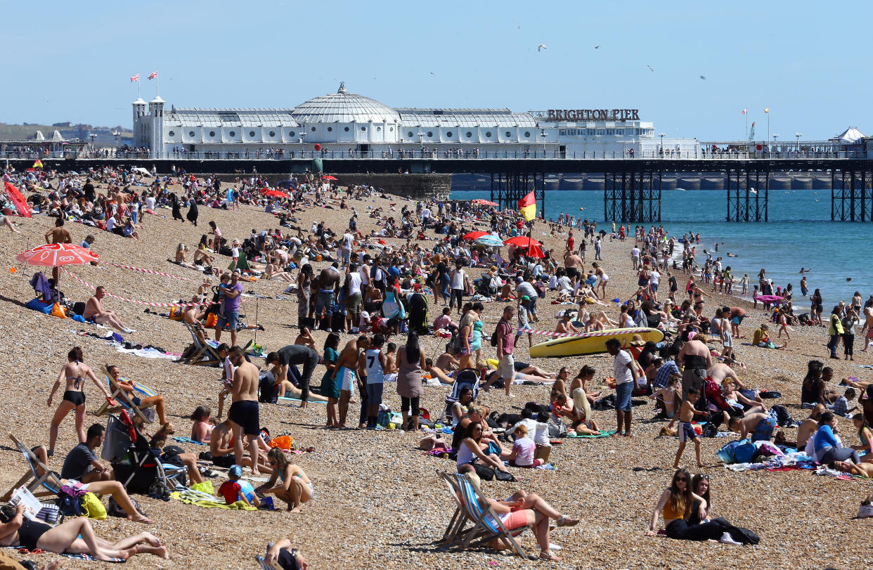 <em>Heatwave – Britain is in for a record-breaking Bank Holiday Monday, according to forecasts (Picture: PA)</em>