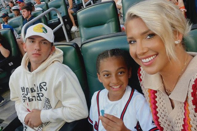 <p>Savannah Chrisley/ Instagram</p> Savannah Chrisley with Grayson and Chloe