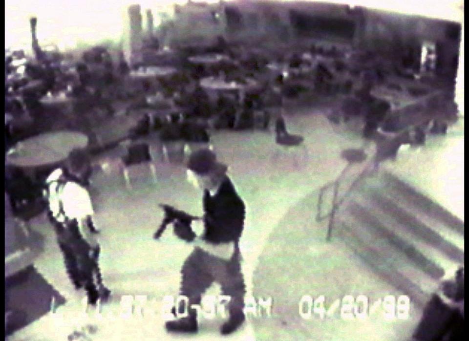 On April 20, 1999, Eric Harris and Dylan Klebold, armed with an Intratec TEC-DC9 semi-automatic assault pistol, Hi-Point 9mm semi-automatic Carbine, two Savage shotguns, and high-capacity ammunition magazines, killed 13 and wounded 23 at Columbine High School in Littleton, CO, before taking their own lives. 