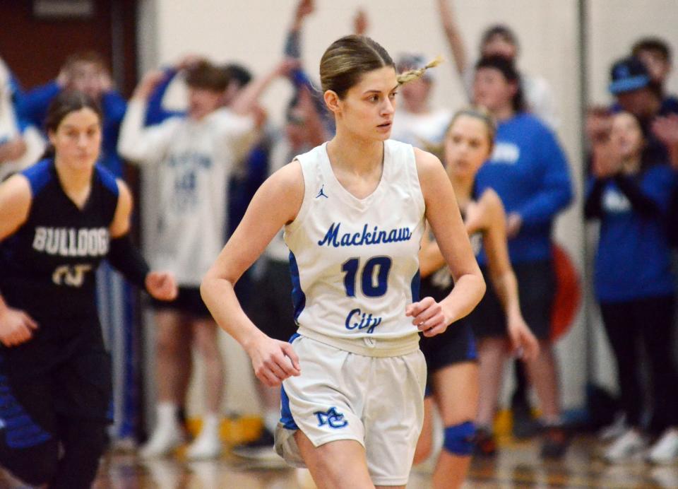 For a fourth consecutive season, Mackinaw City senior Madison Smith was named a Division 4 AP All-State recipient, this time earning first team honors.