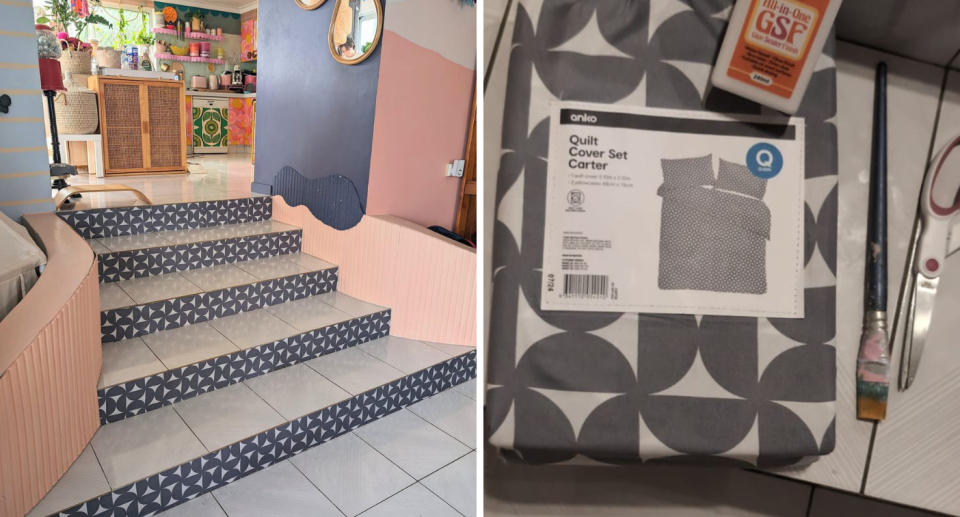 The clever Kmart shopper impressed her followers with this affordable hack. Credit: Facebook