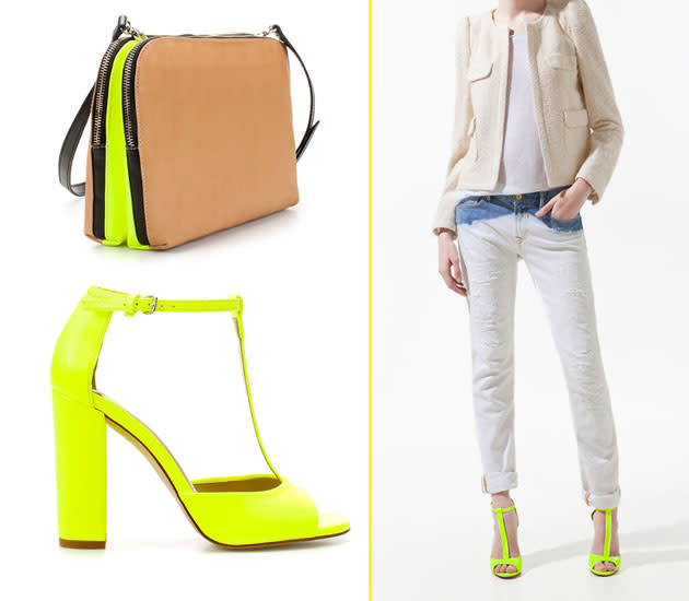 Trendfarbe 2012: Neongelb! Mit Accessoires in dieser Knallfarbe bekommt auch ein schlichtes Outfit die richtigen Akzente. Besonders hip: High-Heels in Neon-Tönen oder einzelne Details - wie zum Beispiel an der Clutch. Übrigens: Dicke Blockabsätze sind wieder schwer angesagt und verdrängen endlich den Stiletto.<br><br><a href="http://de.lifestyle.yahoo.com/fotos/keine-angst-vor-trends-so-tragen-sie-angesagte-farben-und-schnitte-mit-stil-slideshow/" data-ylk="slk:Keine Angst vor Knallfarben, Maxirock und Co. - so trägt man die neuen Trends!;elm:context_link;itc:0;sec:content-canvas;outcm:mb_qualified_link;_E:mb_qualified_link;ct:story;" class="link  yahoo-link">Keine Angst vor Knallfarben, Maxirock und Co. - so trägt man die neuen Trends!</a>