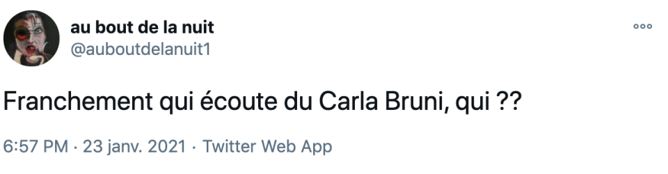 Carla Bruni “chanteuse” ? Les internautes en doutent