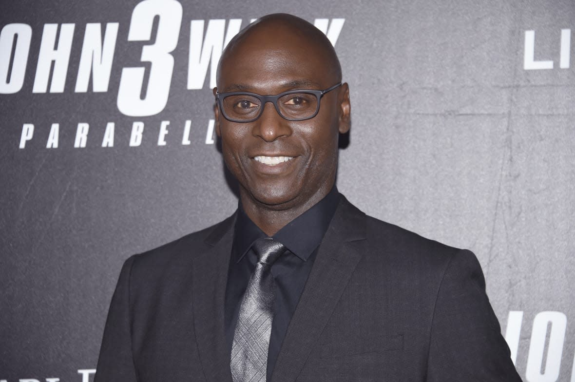 FILE – Actor Lance Reddick appears at the world premiere of “John Wick: Chapter 3 – Parabellum” in New York on May 9, 2019. Reddick, a character actor who specialized in intense, icy and possibly sinister authority figures on TV and film, including “The Wire,” @Fringe” and the “John Wick” franchise, died suddenly on Friday, March 17, 2023. He was 60. (Photo by Evan Agostini/Invision/AP, File)
