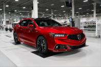 <p>If Honda won't give us an Accord coupe, then we'd settle for a coupe version of the Acura TLX. Specify it in A-Spec guise and lay on some of that NSX-sourced Valencia Red Pearl paint, and you've got yourself a solid two-door. </p>