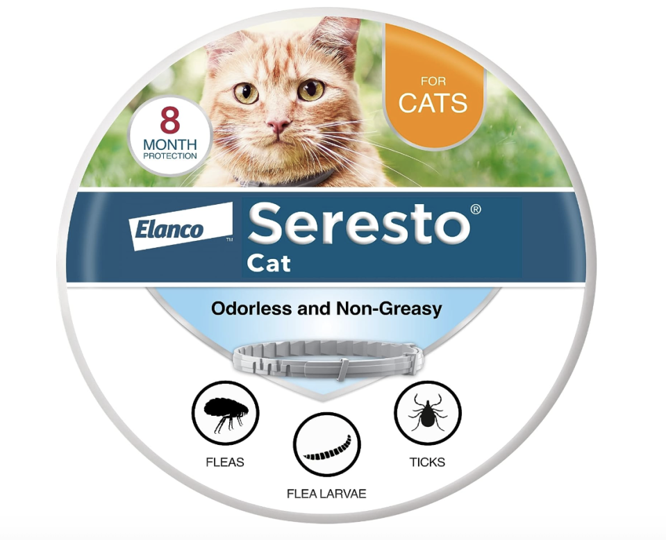 seresto cat vet flea tick treatment