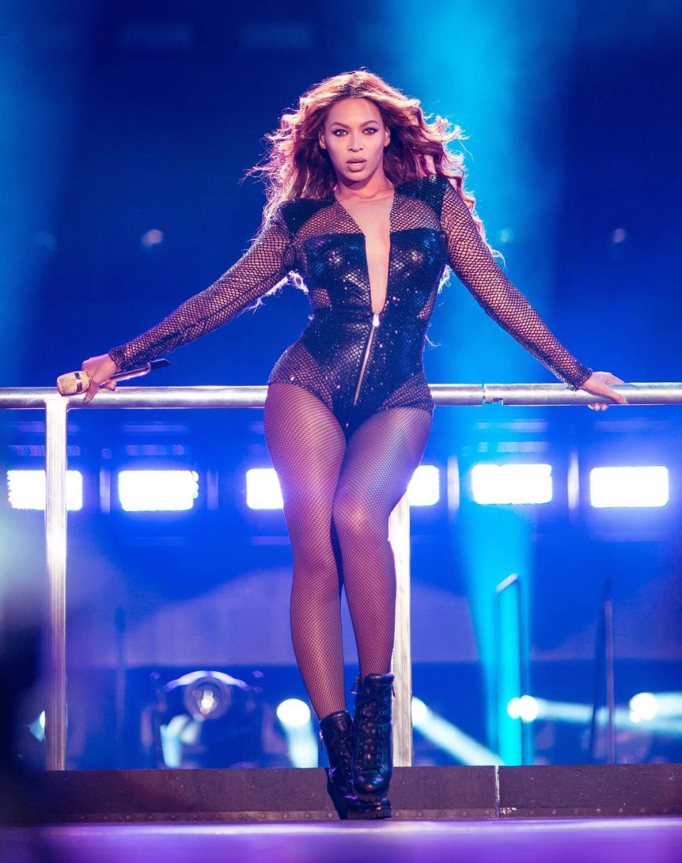 Beyonce’ brings her Renaissance World Tour to Bank of America Stadium Aug. 9. Shown, she performs in 2014 in New Orleans.