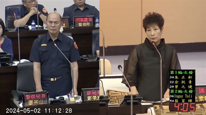 台南市議員杜素吟自爆，自己也收到詐騙集團傳來的「相親簡訊」。（圖／翻攝翻攝台南市議會YT）