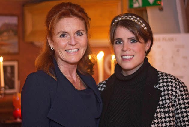 The Duchess of York and Princess Eugenie attend The Miles Frost Fund party at Bunga Bunga Covent Garden on June 27, 2017, in London. (Photo: David M. Benett via Getty Images)