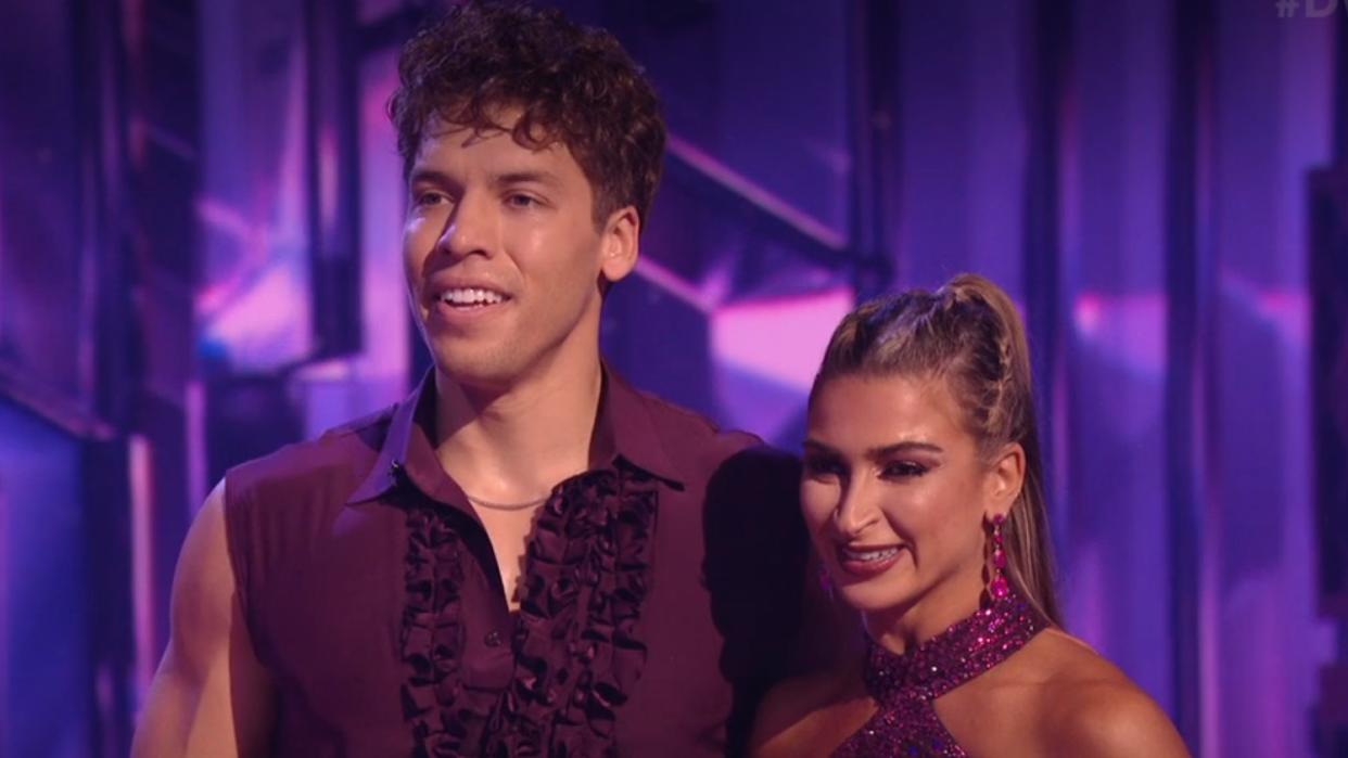  Joseph Baena and Daniella Karagach in Dancing With The Stars 