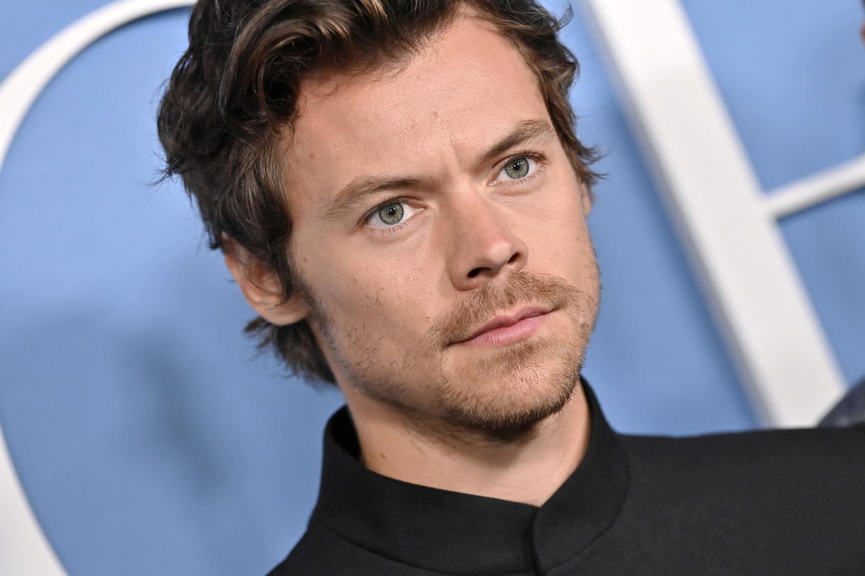 Singer Harry Styles announced he would postpone his trio of Los Angeles shows due to falling ill with the flu. (Photo: Axelle/Bauer-Griffin/FilmMagic)