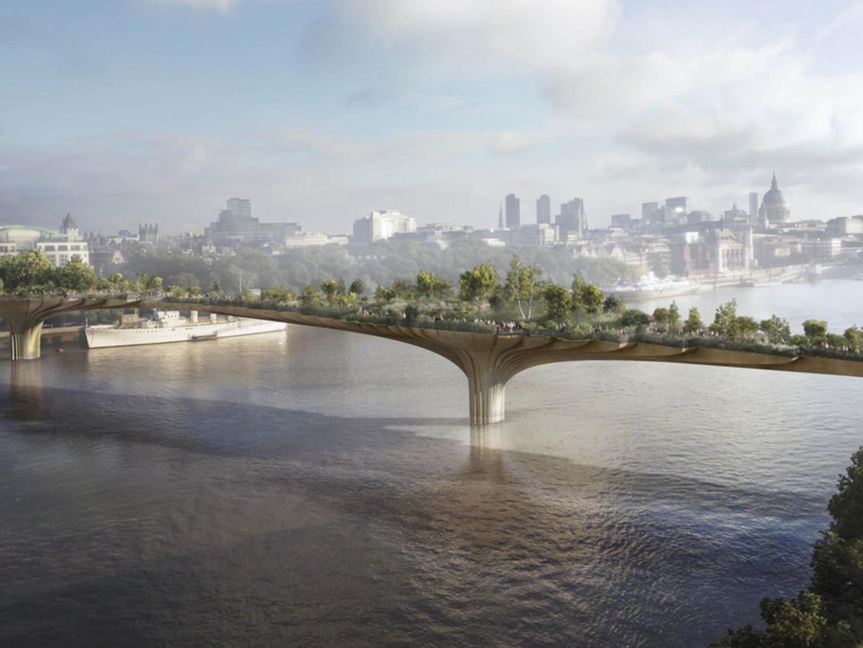 ‘The goalposts have moved several times and each time the risks to the taxpayer have intensified,’ the review says: The Garden Bridge Trust