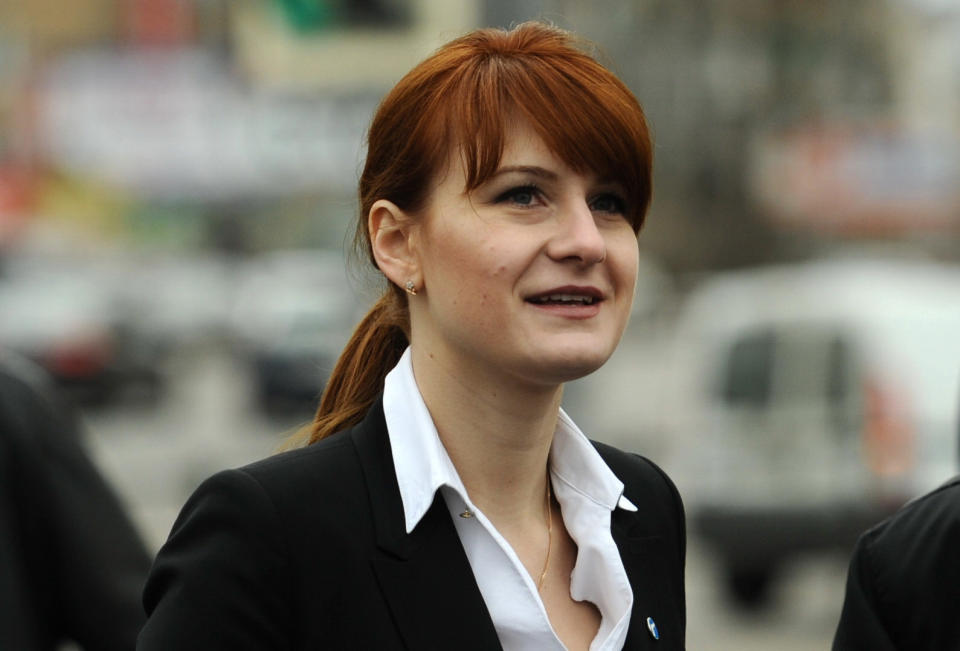 Maria Butina, the founding chair of a Russian gun rights group and special assistant to Torshin. (Photo: ITAR-TASS/Zumapress.com)
