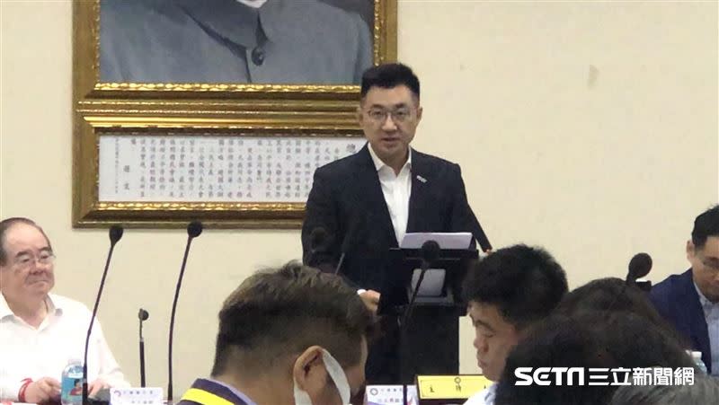 國民黨主席江啟臣（圖／記者林恩如攝影）