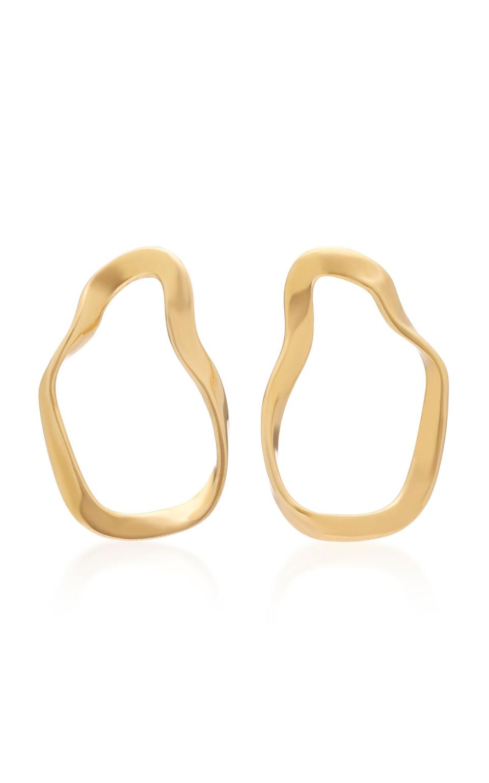 Small Vera Gold Vermeil Earrings