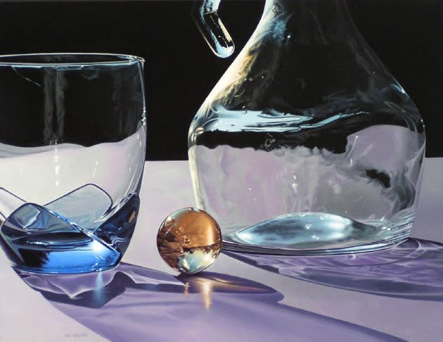 Hyperreal art tricks the eye