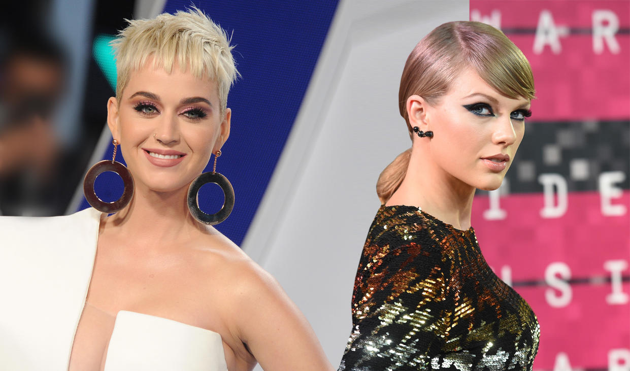 Katy Perry and Taylor Swift might not be enemies anymore. (Photo: Getty Images)