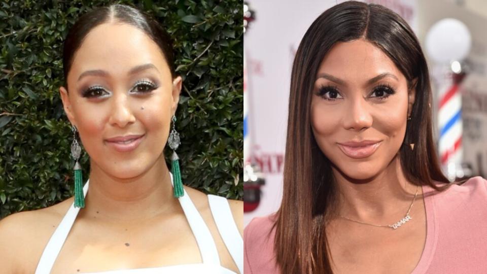 Tamera Mowry Hounsely, Tamar Braxton (Getty Images)