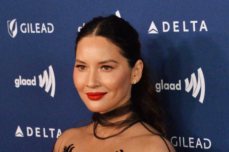 Actress Olivia Munn is in the midst of her own battle with breast cancer and praised Kate Middleton for "showing what it’s like to fight with grace and determination." File Photo by Jim Ruymen/UPI